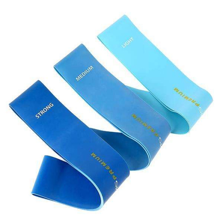 HMS PREMIUM GU04 PRO II SET - 17-33-104 - Zestaw gum do ćwiczeń