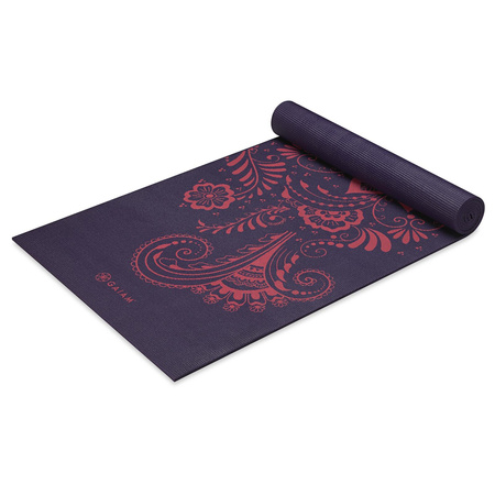 GAIAM Premium Aubergine Swirl 6mm - 62892 - Mata do jogi