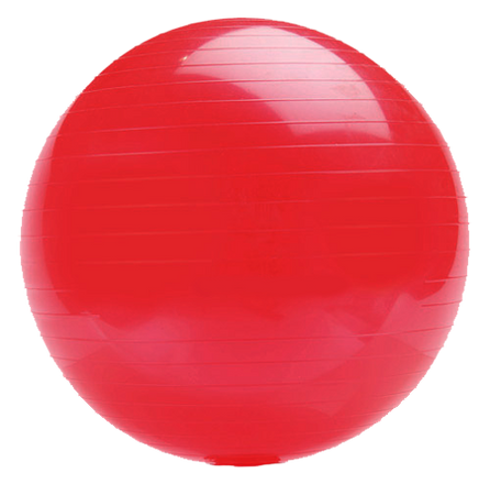 PLATINIUM Classic 65 czerwona - PIłka fitness