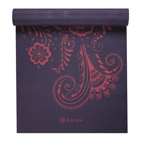 GAIAM Premium Aubergine Swirl 6mm - 62892 - Mata do jogi