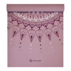 GAIAM MATA DO JOGI HERE & NOW DUSTY ROSE 4MM 65272