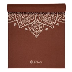 GAIAM MATA DO JOGI INTENSE RUST SUNDIAL FLOWER 5MM 65733