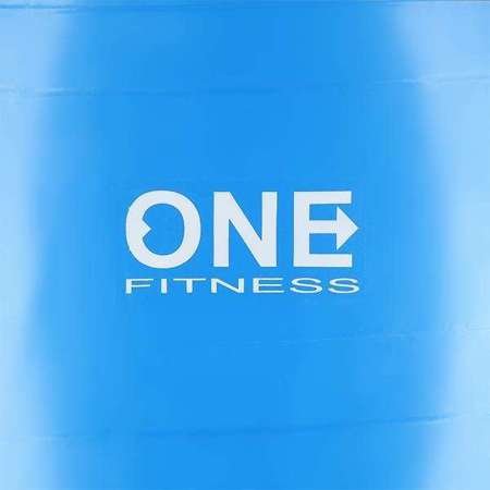 ONE FITNESS GB10 75CM BLUE - 17-42-154 - Piłka gimnastyczna 75cm